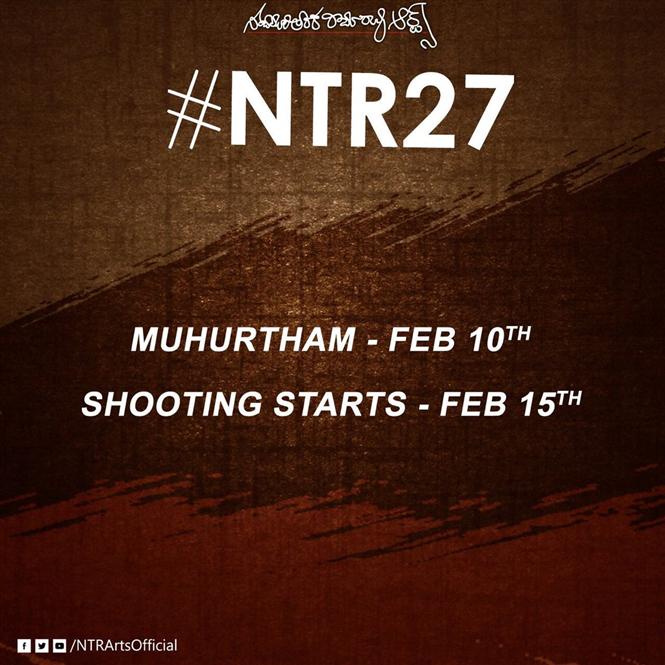 NTR 27 begin shooting in February