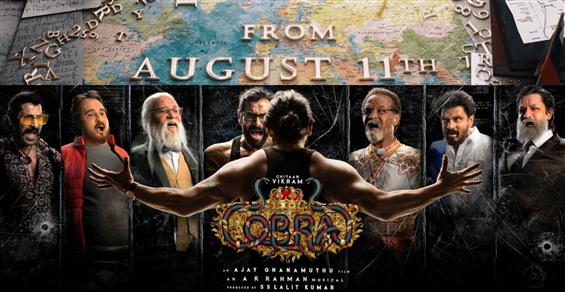 Official: Cobra starring Vikram to release on August 11, 2022!