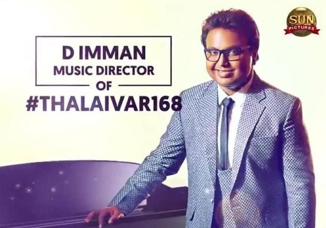 Official: D.Imman to score music for Rajinikanth's film with Siva