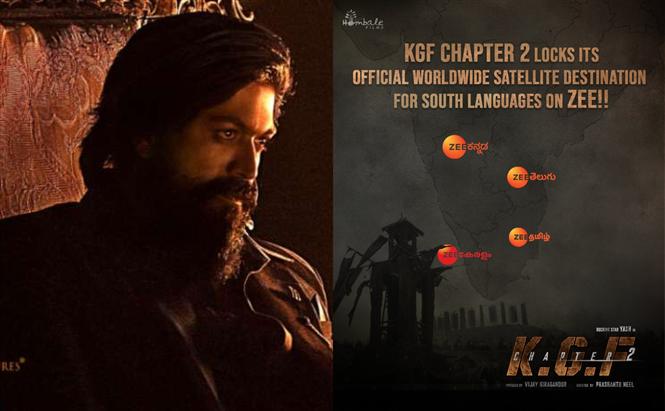 Official: KGF Chapter 2 South Satellite Rights bagged by Zee!