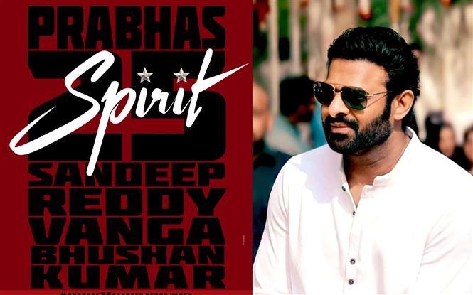 Official: Prabhas 25 titled Spirit! Sandeep Reddy Vanga to direct! "Telugu  Movies, Music, Reviews and Latest News"