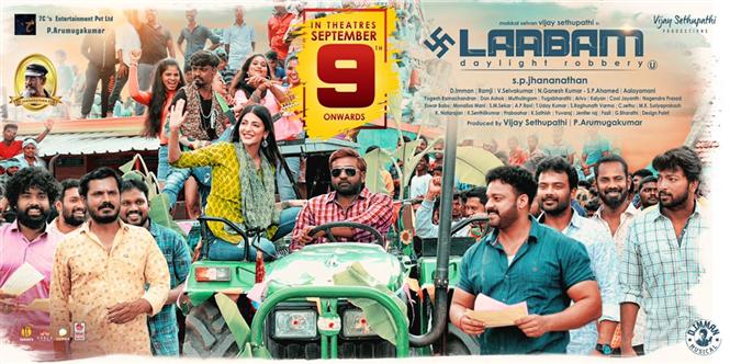 Official: Vijay Sethupathi's Laabam to release on Sep 9!