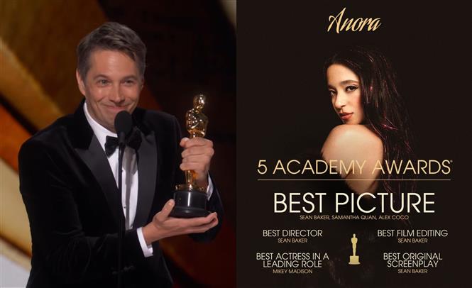 Oscars 2025: Anora director Sean Baker calls for saving movie theaters in winning speech