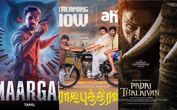 OTT: Tamil movies Maargan, Padai Thalaivan, Rajapu...