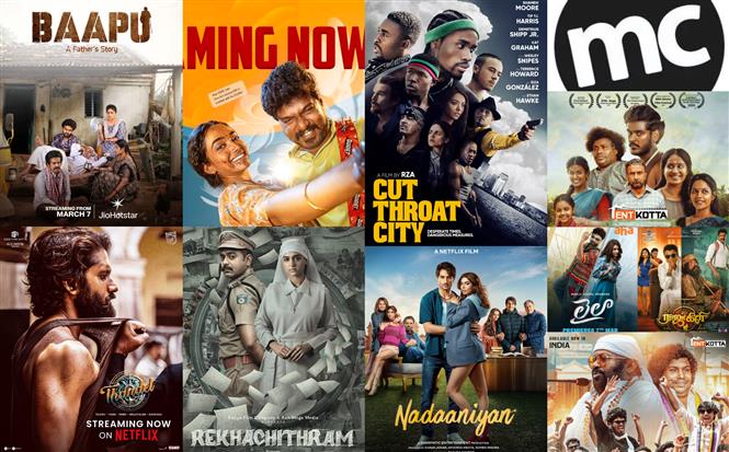 OTT this week: Movies releases include Kudumbasthan, Thandel, Naadaniyaan, Rekhachithram