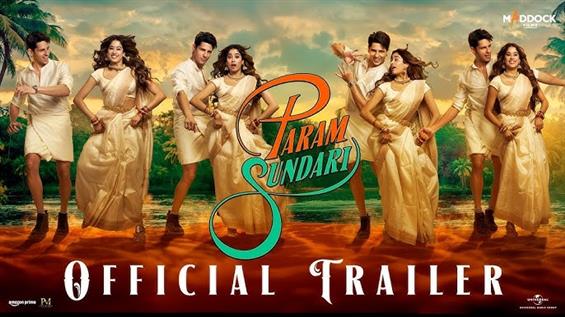  Param Sundari Trailer Unveils Sidharth-Janhvi's C...