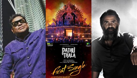 Pathu Thala First Single sung by AR Rahman to release on this date
