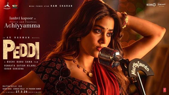Peddi - Janhvi Kapoor First look