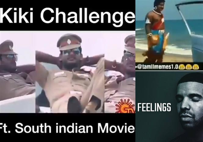 People imagined the Kiki Challenge in Tamil cinema & the results are hilarious!