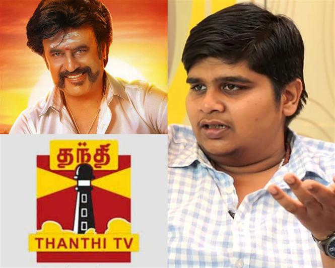 Petta director Karthik Subbaraj: Unethical of Thanthi TV to publish leaked videos!