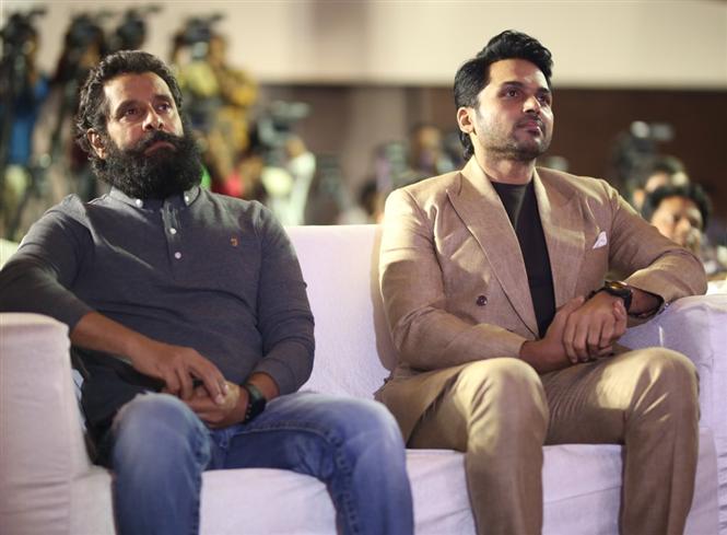Ponniyin Selvan: Vikram, Karthi looked dapper at recent event