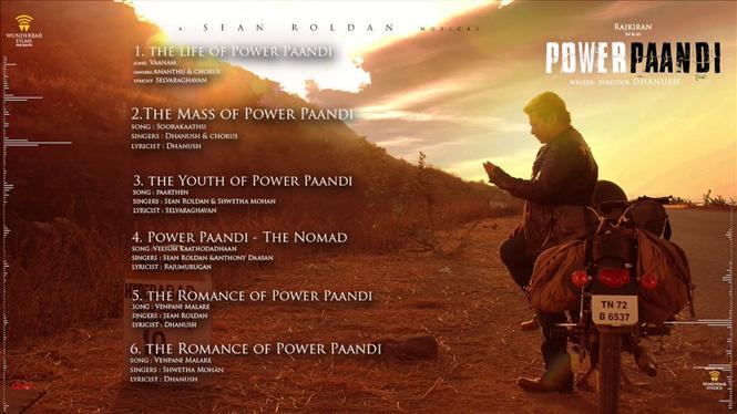 Power Paandi Songs - Music Review