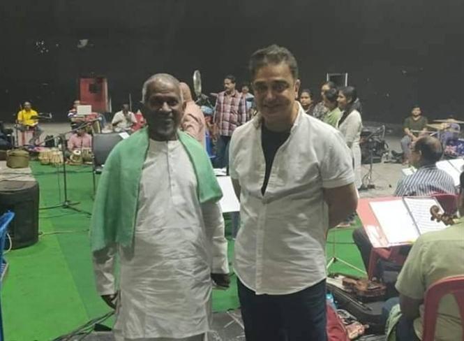 Preparations on in full swing for Kamal Haasan's Ungal Naan musical event