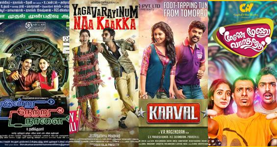 Preview of Indru Netru Naalai, YNK, Kaaval and MMV