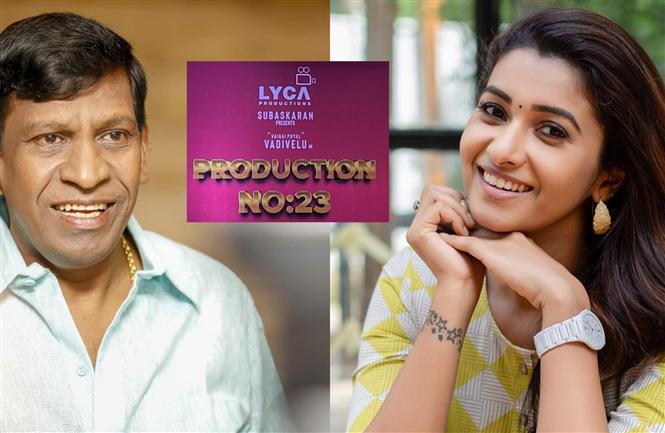 Priya Bhavani Shankar in Vadivelu's film with Lyca Productions! 
