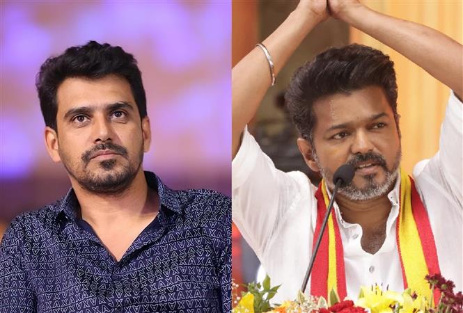 Producer SR Prabhu tells a Vijay Fans Club handle to not spoil the actor, politician's name