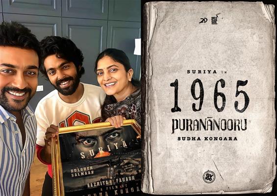 Puranaanooru: Suriya, Sudha Kongara announce film ...