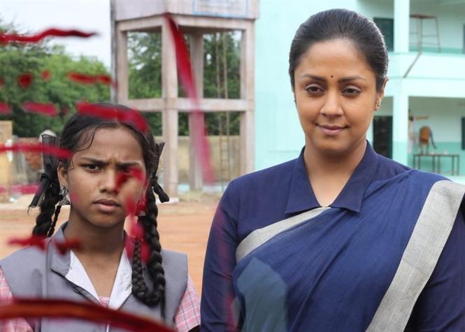 Jyothika's Raatchasi dubbed in Telugu as Amma Vodi, trailer takes a jibe at  a political party in Telugu states