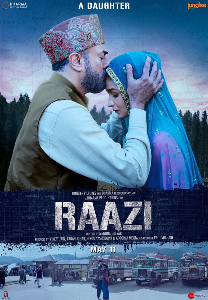 Raazi: First look Poster and Teaser featuring Alia Bhatt