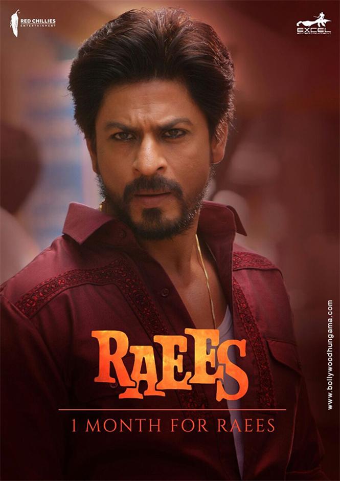 Raees New Poster Hindi Movie, Music Reviews And News