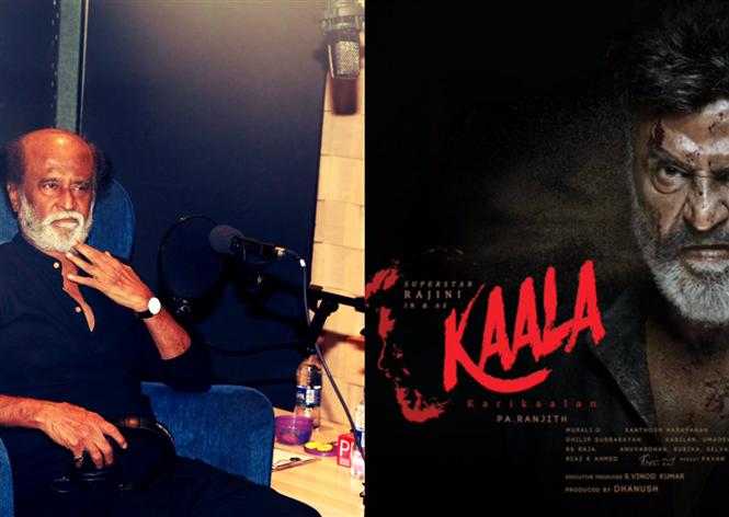 Rajinikanth begins dubbing for Kaala