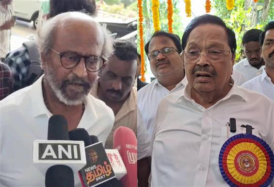 Rajinikanth, Duraimurugan are friends, they declar...