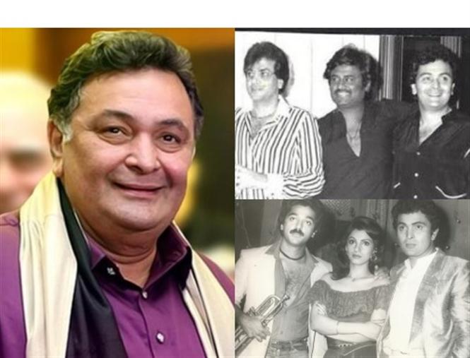 Rajinikanth, Kamal Haasan mourn the loss of co-star Rishi Kapoor!