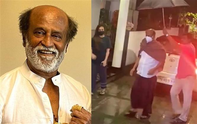 Rajinikanth returns home post surgery! Says he is doing well!