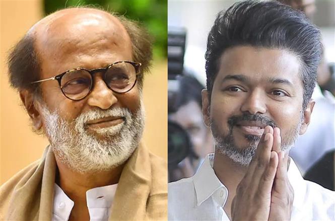 Rajinikanth wishes Vijay even as TVK flag draws flak