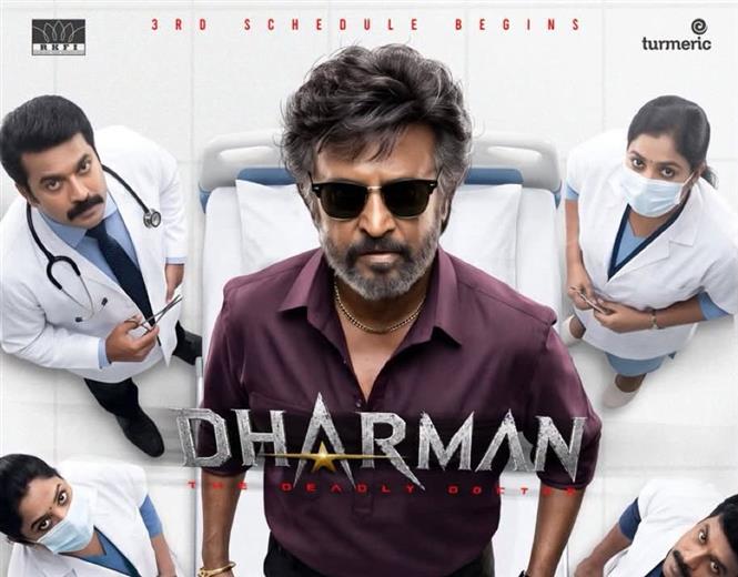 Rajinikanth's Dharman enters third schedule; Raashi Khanna on set