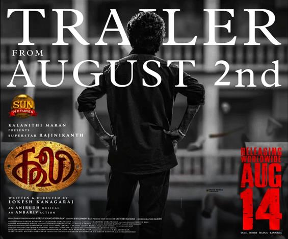 Rajinikanth's The Coolie Trailer to Release on Aug...