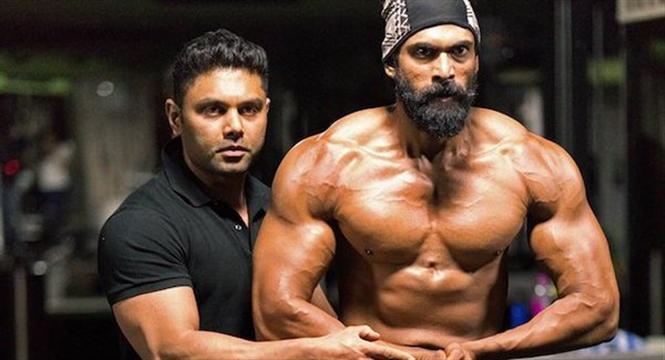Rana Daggubati's New Look from 'Baahubali 2'
