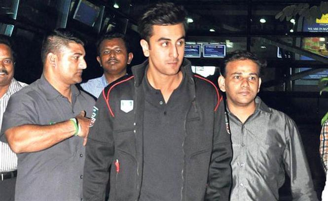 Ranbir Kapoor camps in Delhi for Tamasha