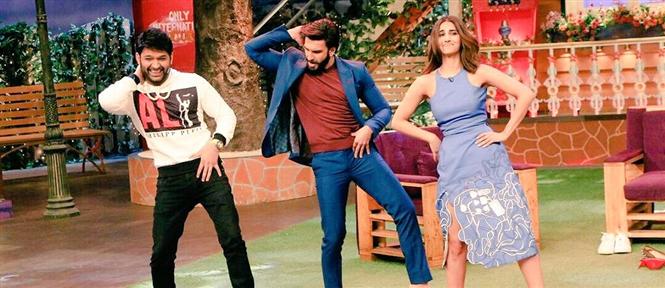 Ranveer Singh and Vaani Kapoor promotes Befikre in The Kapil Sharma Show