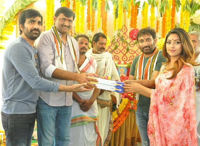Ravi Teja's Amar Akbar Anthony launched