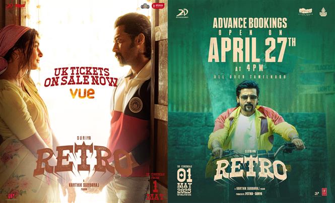 Retro advance bookings open in UK! Tamil Nadu ticket sales to go live soon