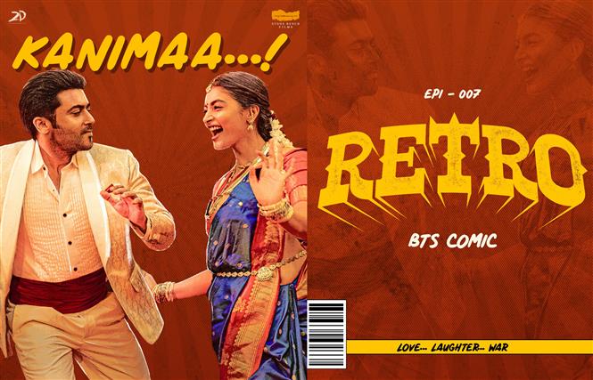 Retro BTS Comic Ep 7 reveals Kanimaa story with Suriya, Pooja Hegde