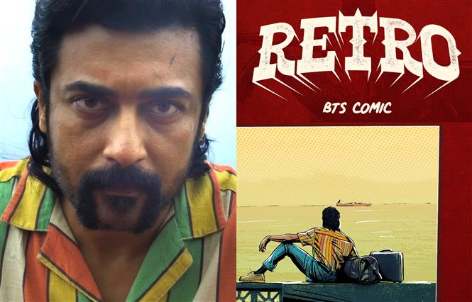 Retro: BTS comic reveals how the Suriya 44 first shot was filmed