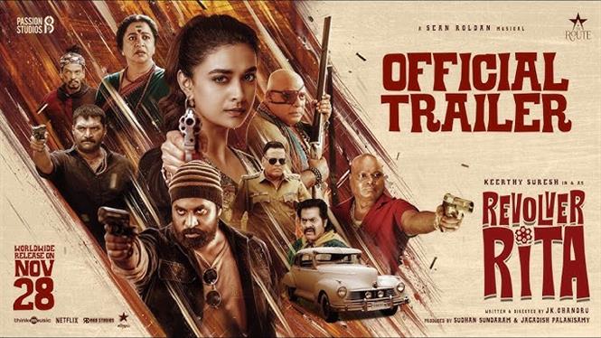 Revolver Rita Trailer Tamil Movie, Music Reviews and News