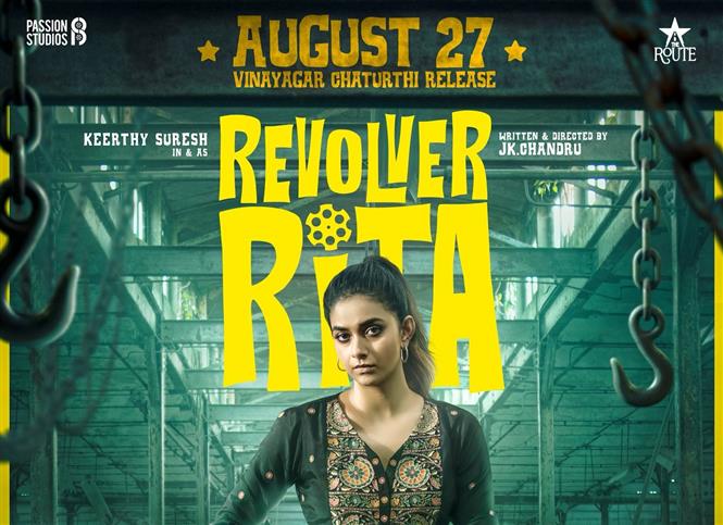 RevolverRita: Keerthy Suresh's Action Drama Set for August 2025 Release ...