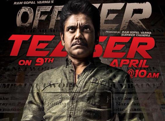 RGV's Officer teaser starring Nagarjuna is loaded with action