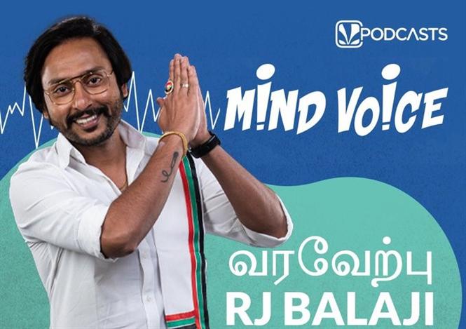 RJ Balaji's Podcast Mind Voice Now Streaming on Jio Saavn!