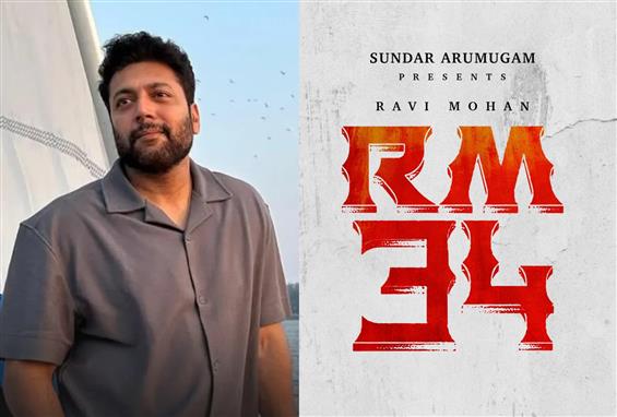 RM 34: Ravi Mohan's next gears up for title announcement