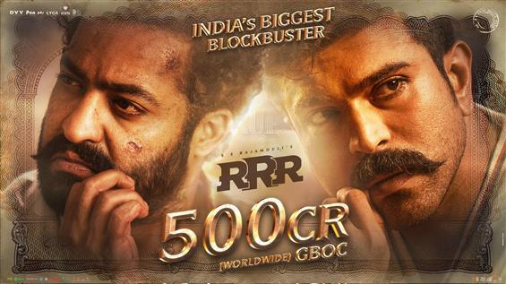 RRR grosses Rs. 500 Cr. in its opening weekend box-office
