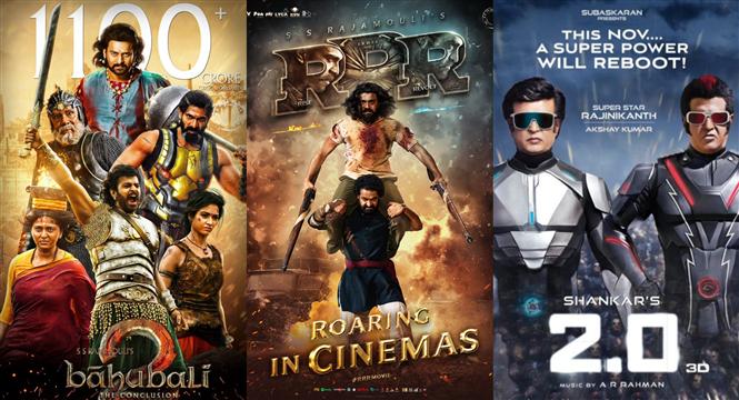 RRR in Top 5 Hindi dubbed films with highest India Nett