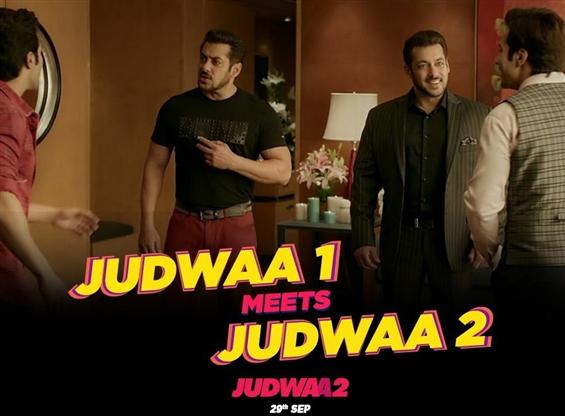 Salman Khan meets Varun Dhawan in 'Judwaa 1' meets 'Judwaa 2'