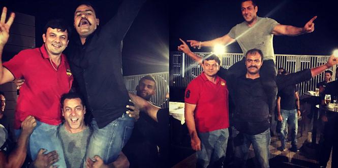 Salman Khan's Sultan Wrap up Party Pictures
