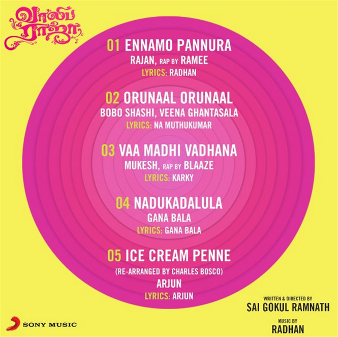 Santhanam Vaaliba Raja audio launch date & Tracklist