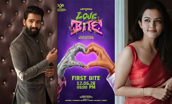 Santhanam's Zombie Comedy Love Bite Begins Production - Aparna Das Joins as Female Lead