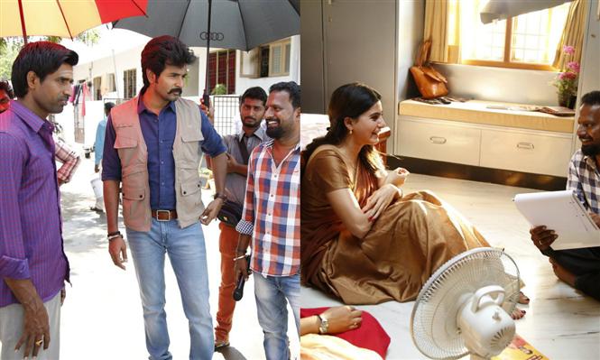 Seema Raja Working Stills
